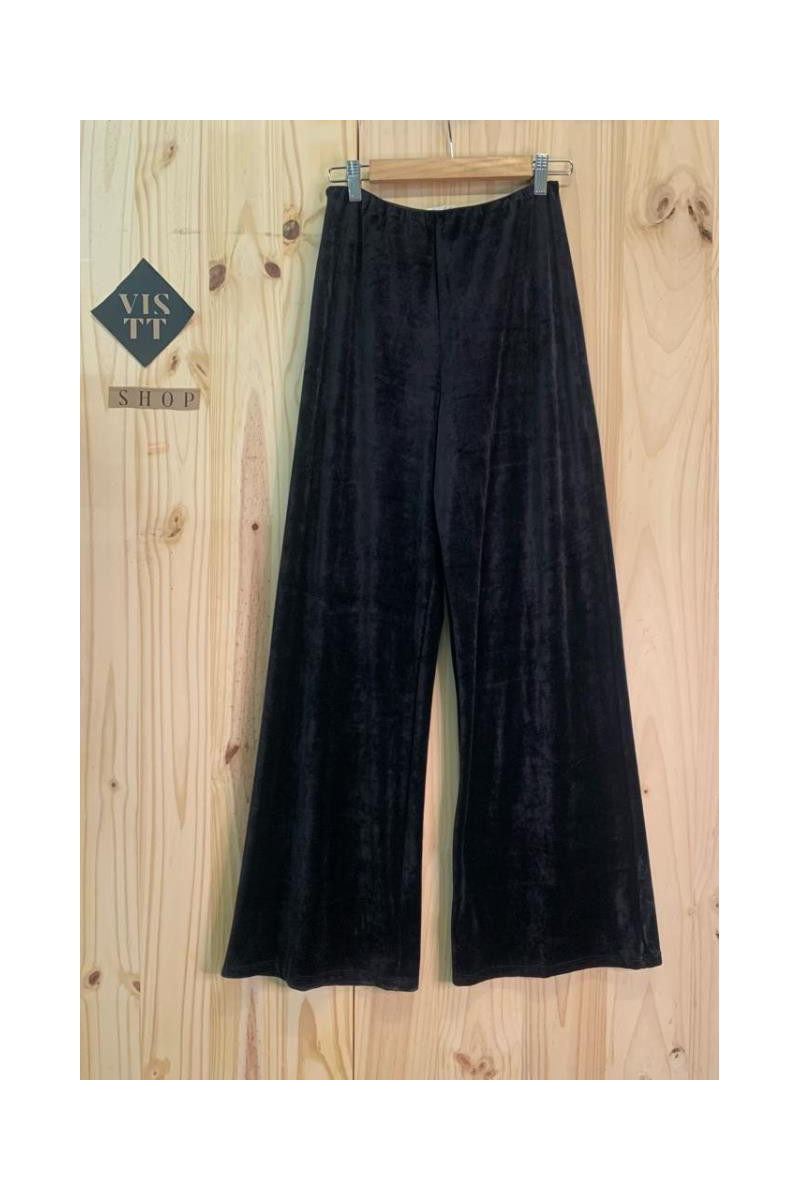 Pantalones terciopelo negro