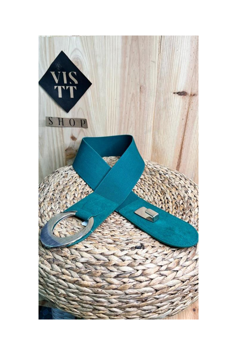 Cinturón elástico con broche
