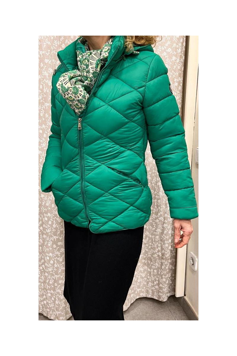 Anorak capucha Hierba